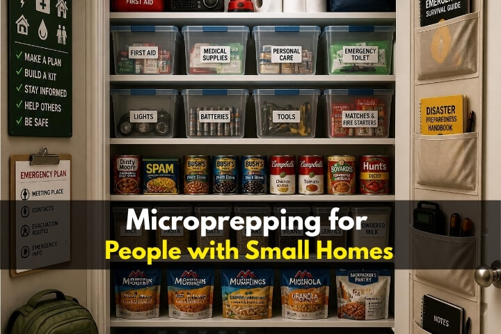 Microprepping for People with Small Homes Microprepping for People with Small Homes