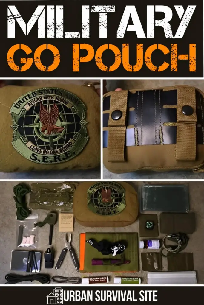 Military Go Pouch - Your Last Ditch Survival Kit