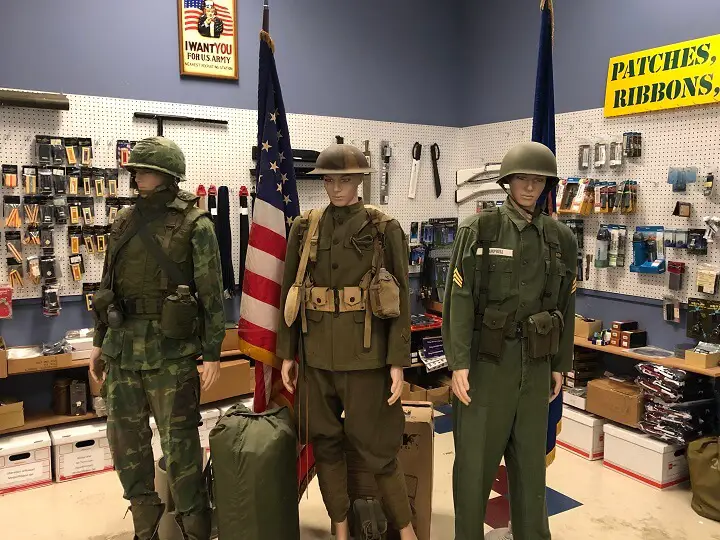 Military Surplus Mannequins