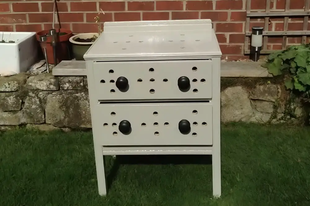 Old Furniture as Garden Storage