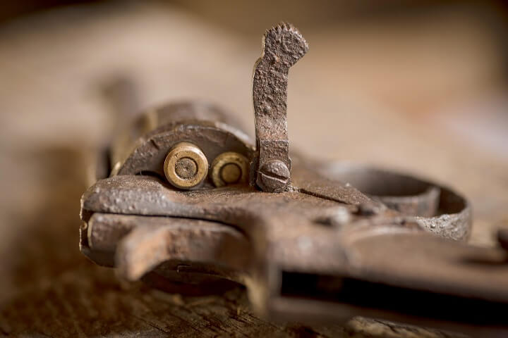 Old Rusty Revolver