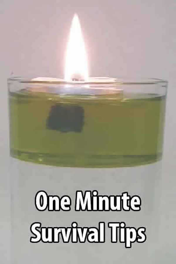 One Minute Survival Tips