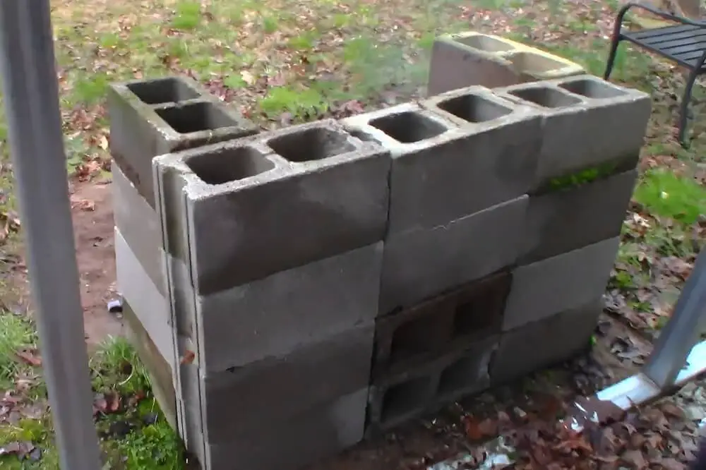 Outdoor Stove from Back