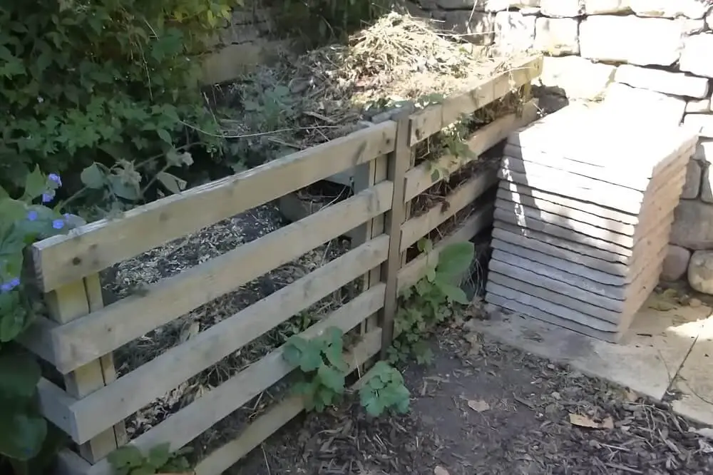 Pallets as Compost Bins