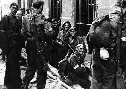 People During Warsaw Uprising