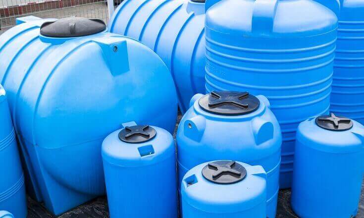Plastic Barrels for Drinking Water