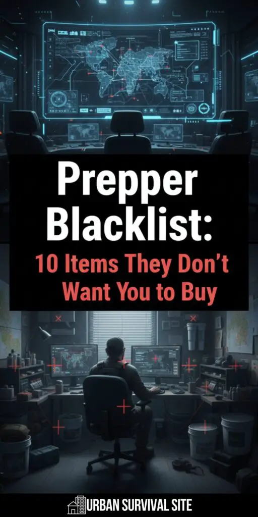 Prepper Blacklist: 10 Items They Don’t Want You To Buy