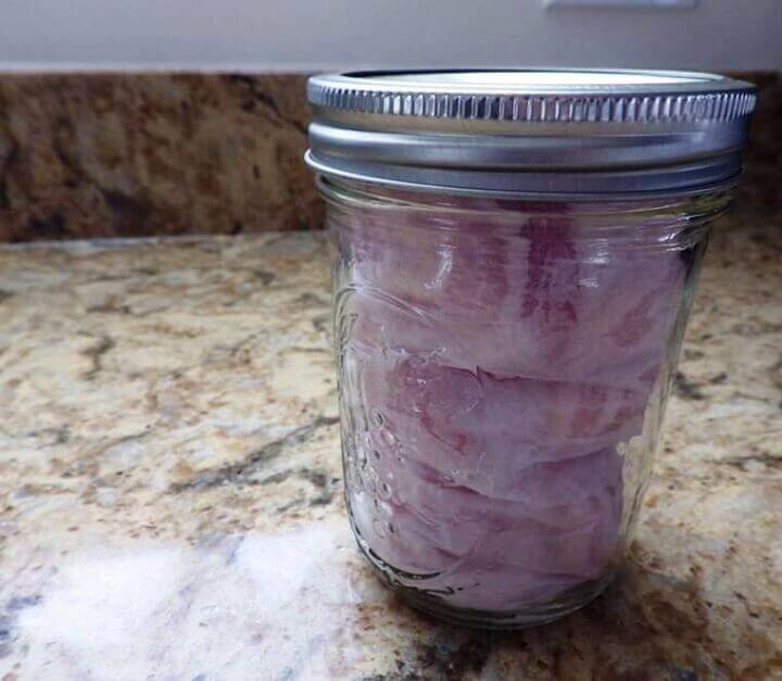Pressure Canned Raw Bacon