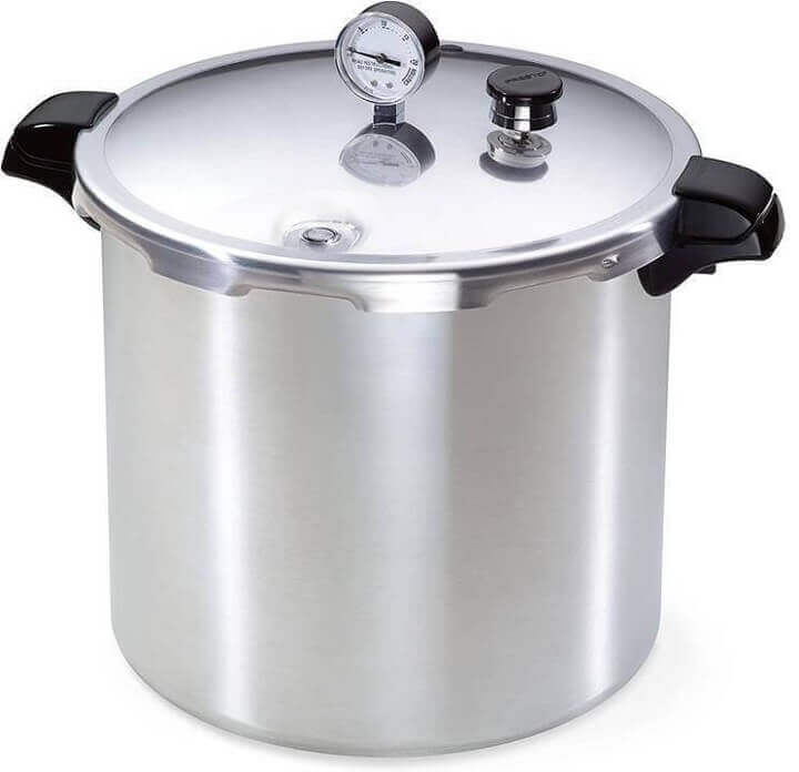 Pressure Canner White Background