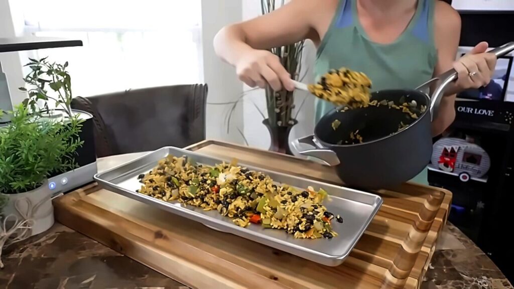 Rice and Beans for Freeze Drying