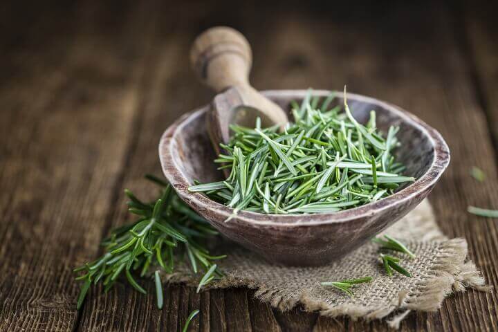 Rosemary in a Bowl