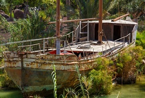 Shipwrecked Boat
