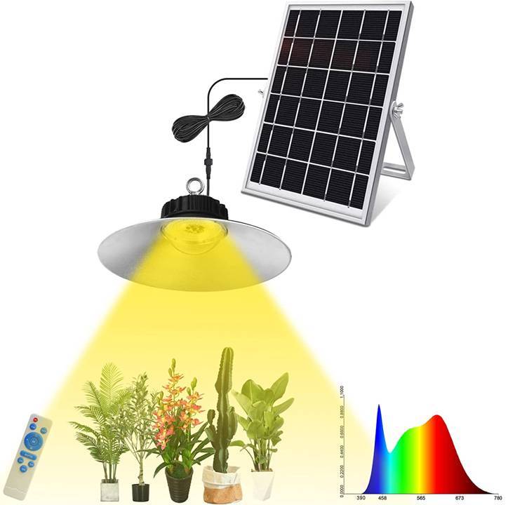 Solar Powered Grow Lights