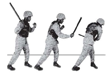 Soldier With Baton