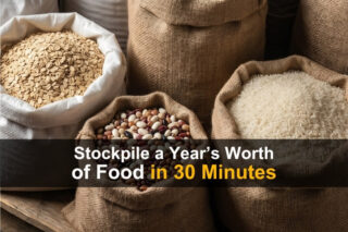 Stockpile a Year's Worth of Food in 30 Minutes