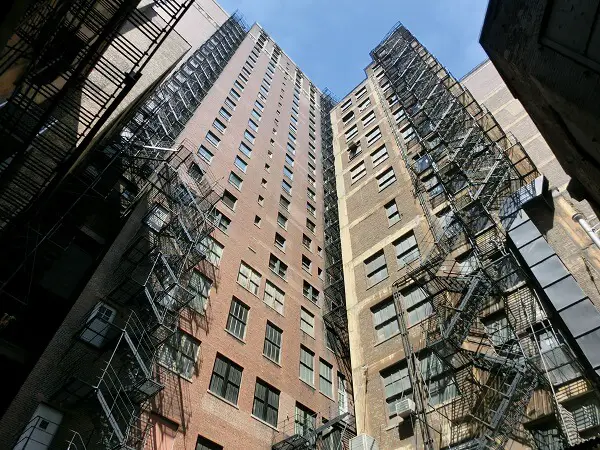 Tall Apartment Building