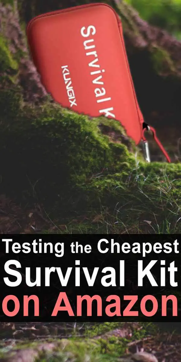Testing the Cheapest Survival Kit on Amazon