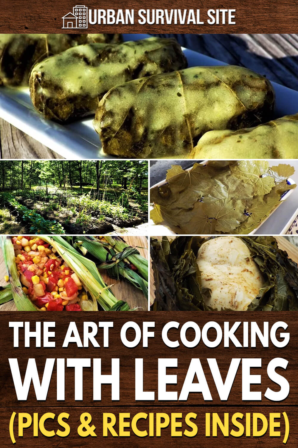 The Art Of Cooking With Leaves