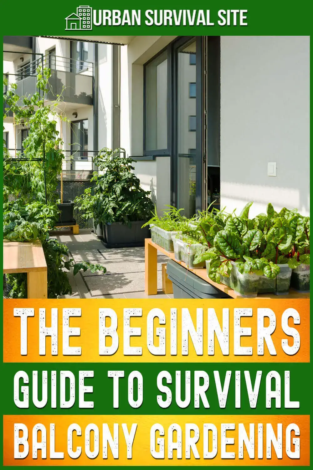 Gardening on Your Balcony, Deck or Porch The-beginners-guide-to-survival-balcony-gardening-pin-1