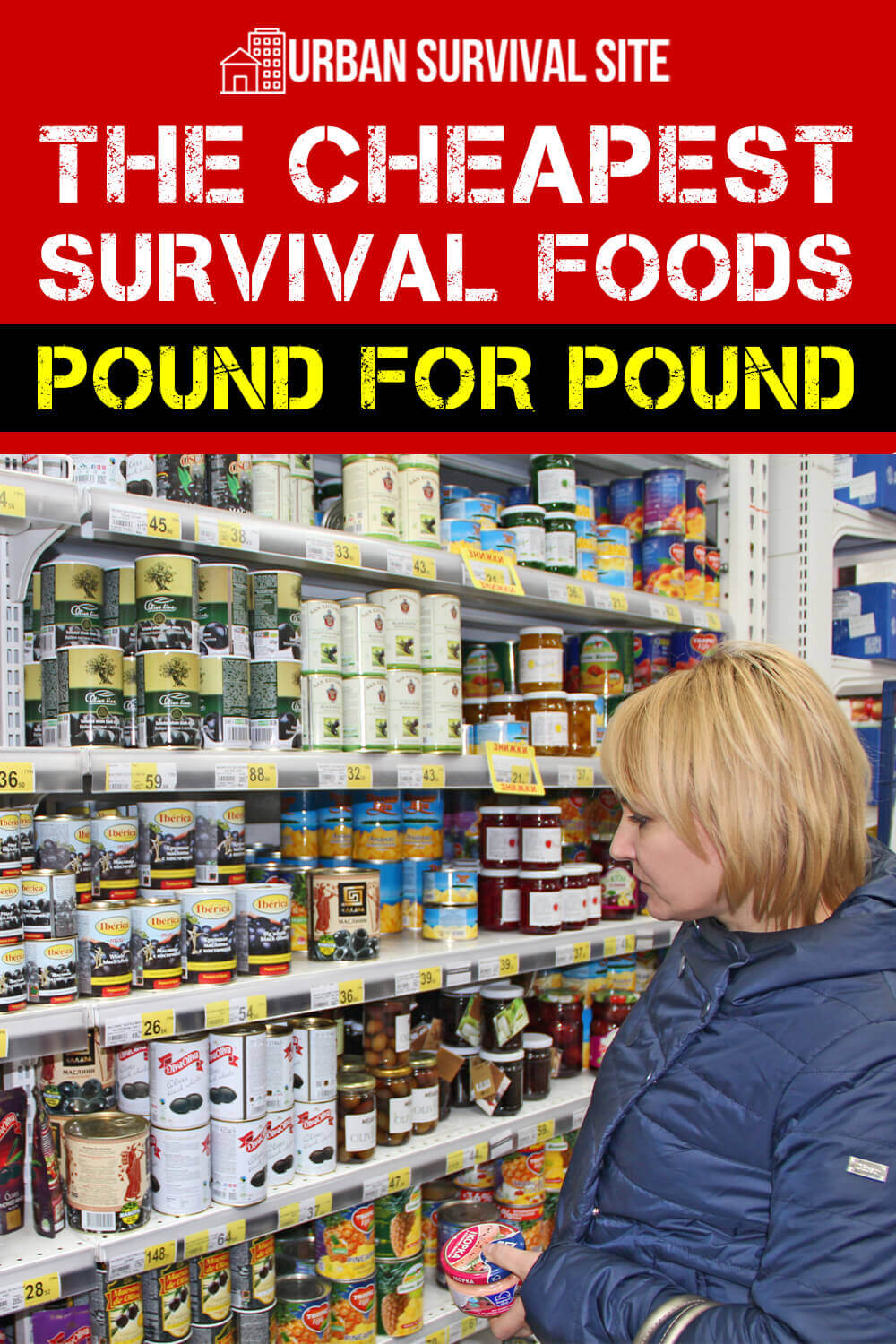 The Cheapest Survival Foods Pound for Pound Urban Survival Site