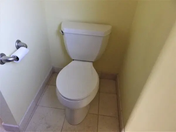 Toilet in Bathroom