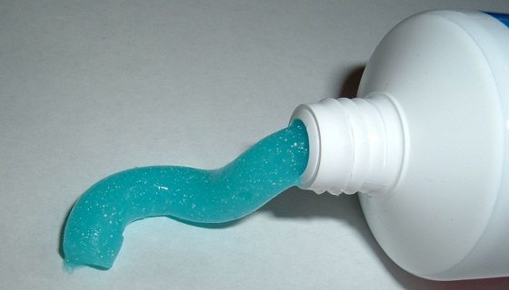 Toothpaste Bug Bite