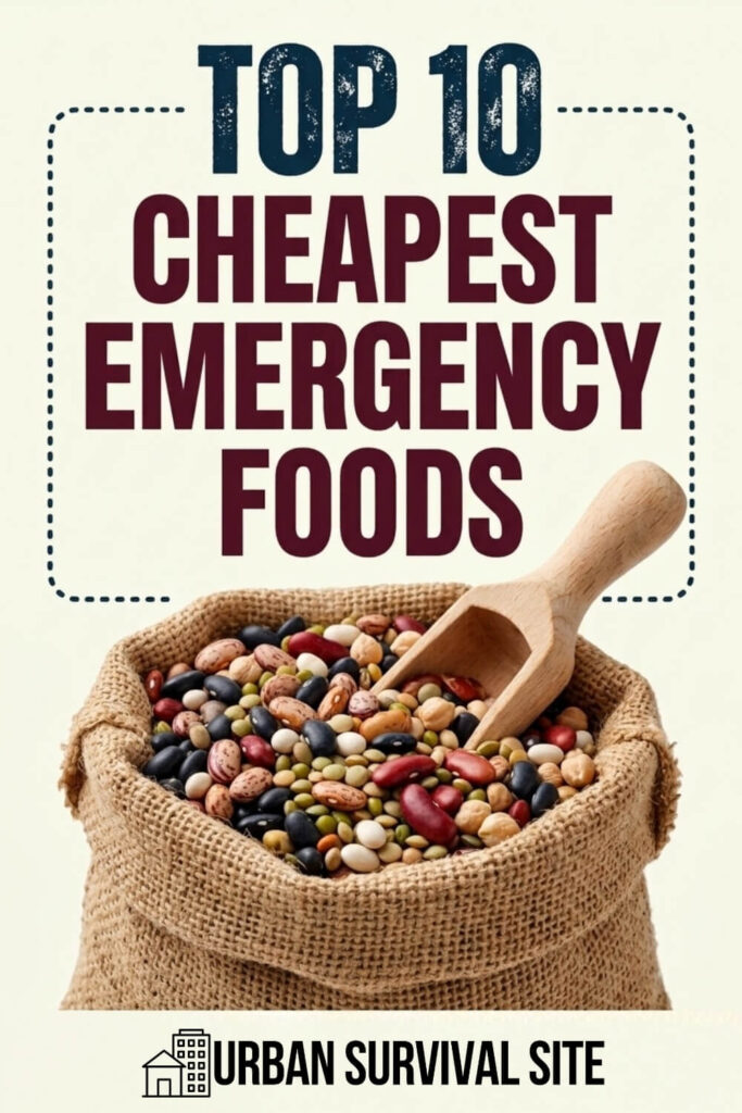 Top 10 Cheapest Emergency Foods