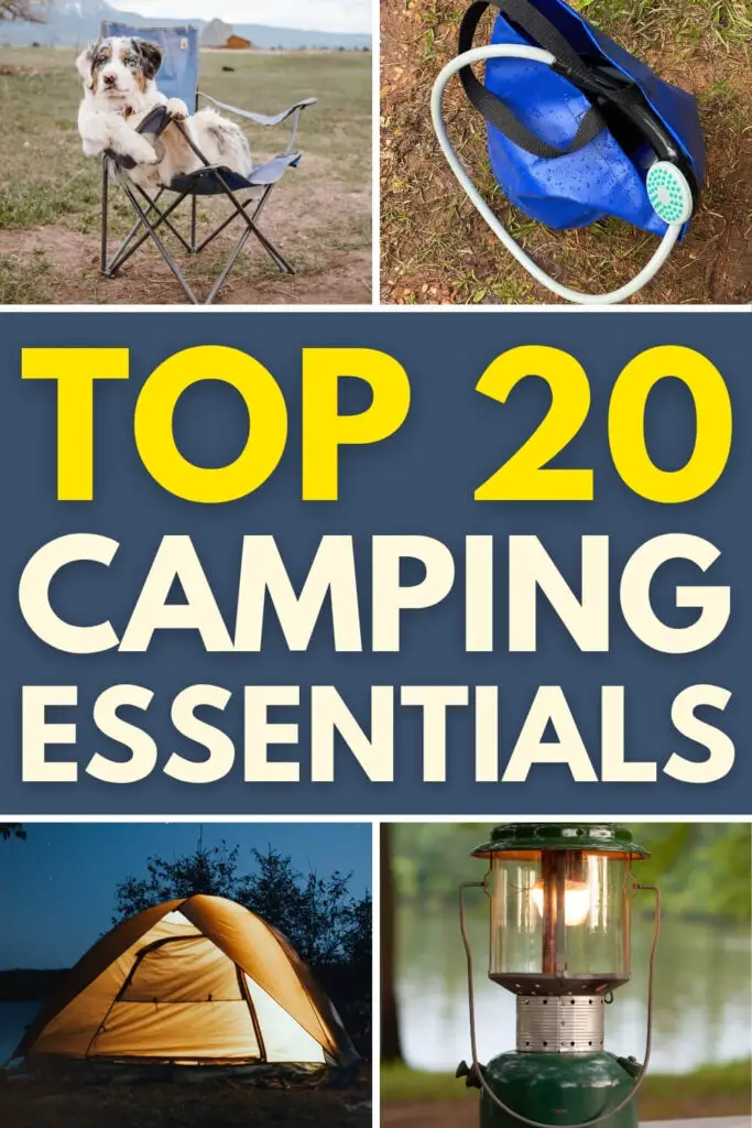 Top 20 Camping Essentials