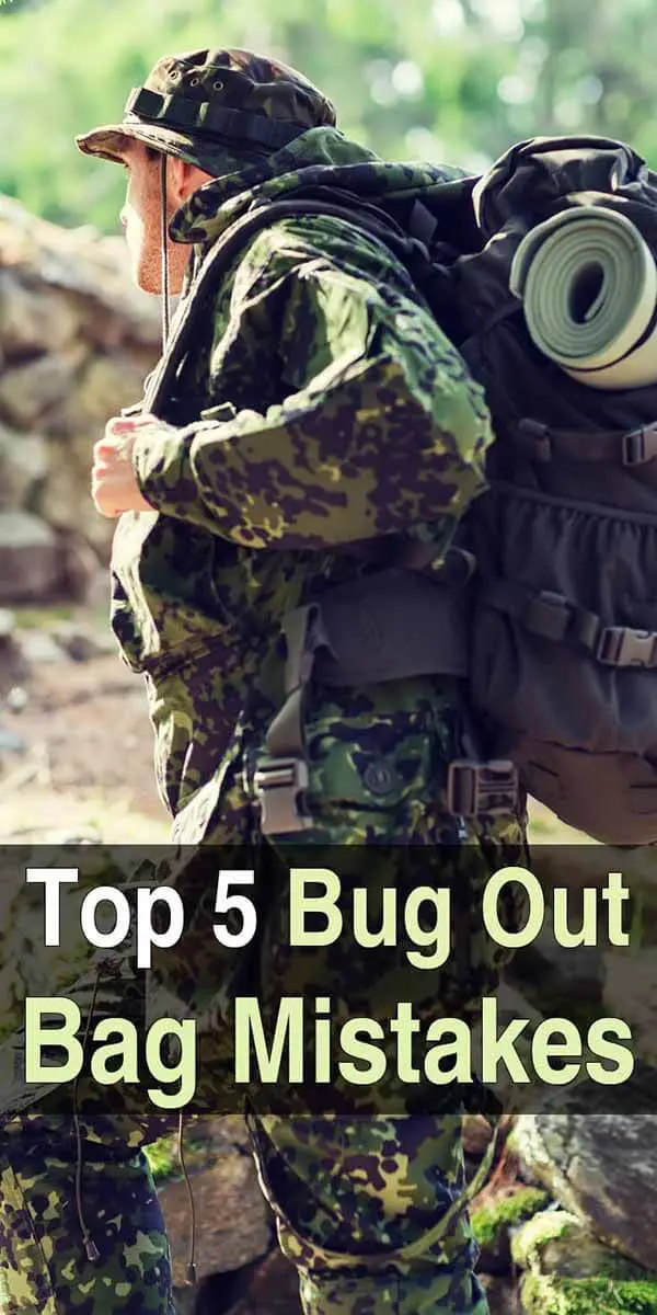 Top 5 Bug Out Bag Mistakes