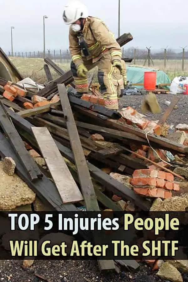 Top 5 Injuries People Will Get After The SHTF