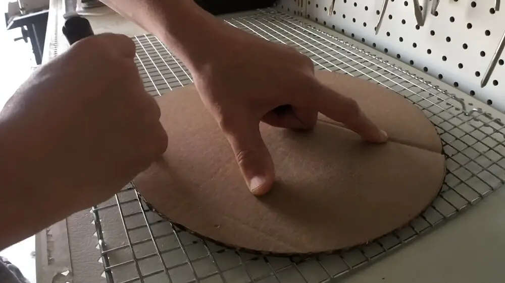 Tracing Cirlce on Grate