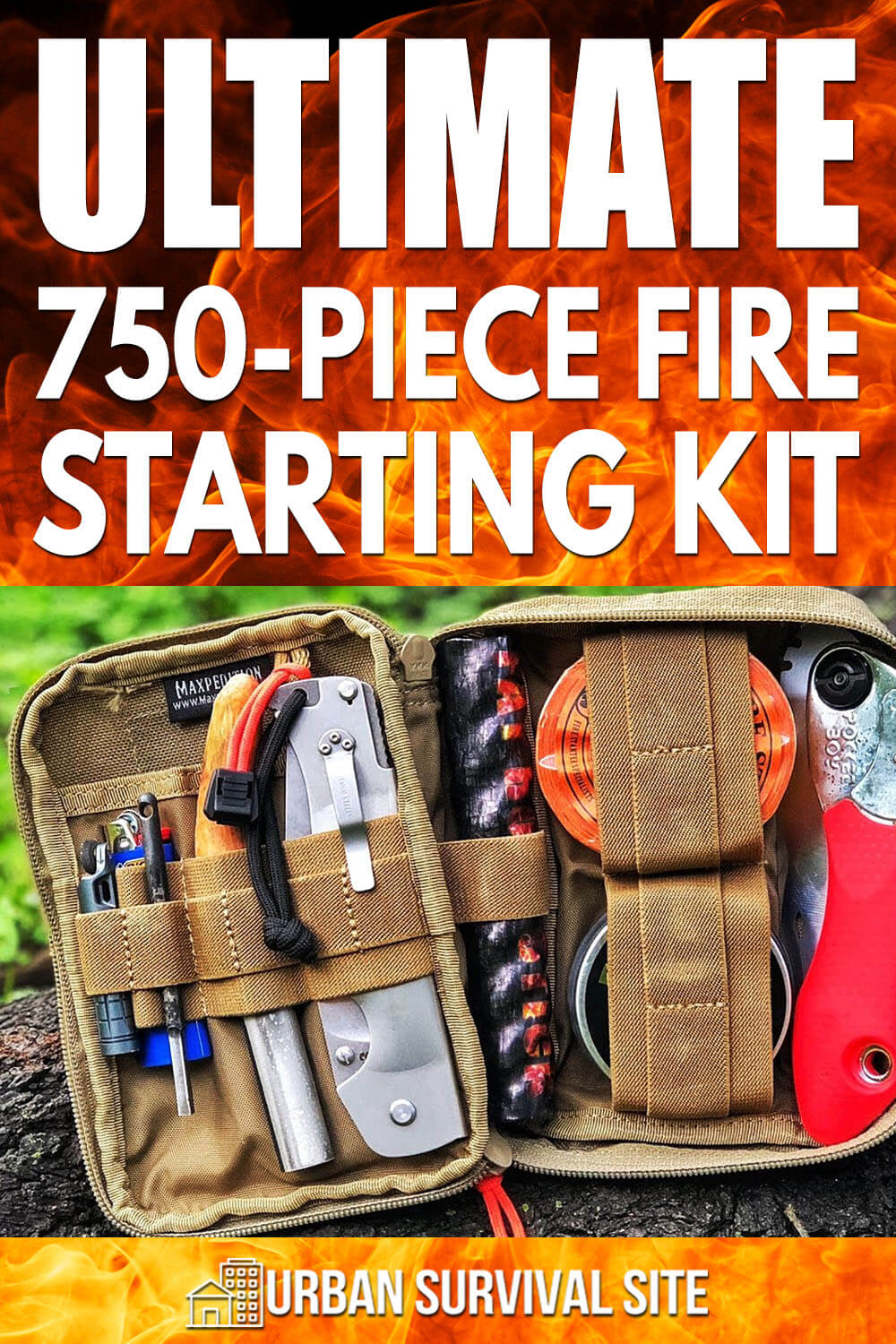 Ultimate 750-Piece Fire Starting Kit