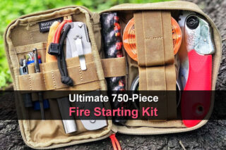 Ultimate 750-Piece Fire Starting Kit
