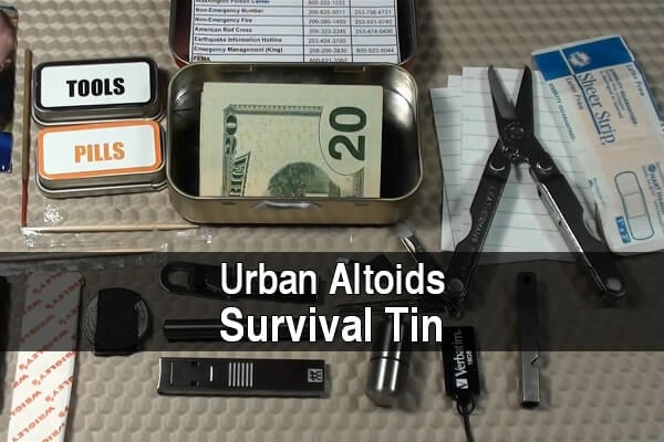 Urban Altoids EDC Tin (v2.1) by TheUrbanPrepper 