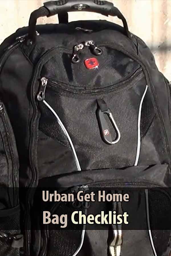Urban Get Home Bag Checklist