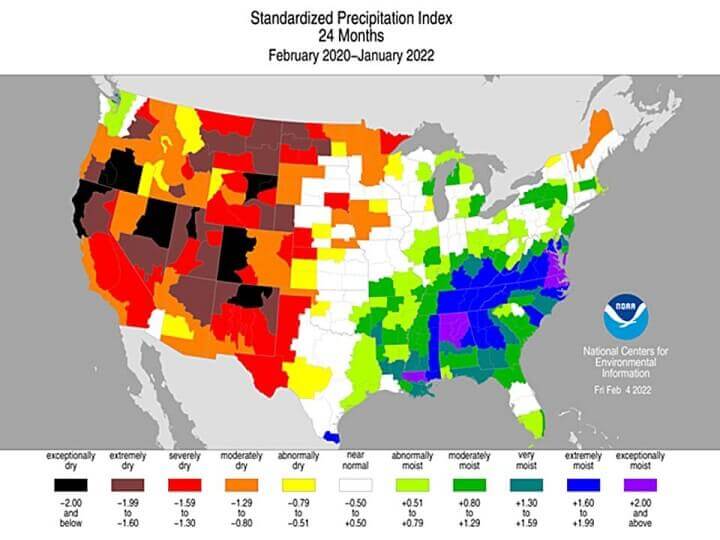 U.S. Precipitation Index