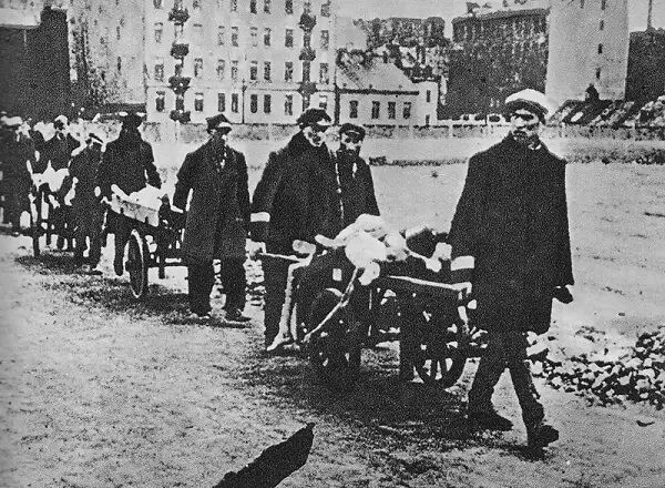 Warsaw Ghetto - Transfer of Dead