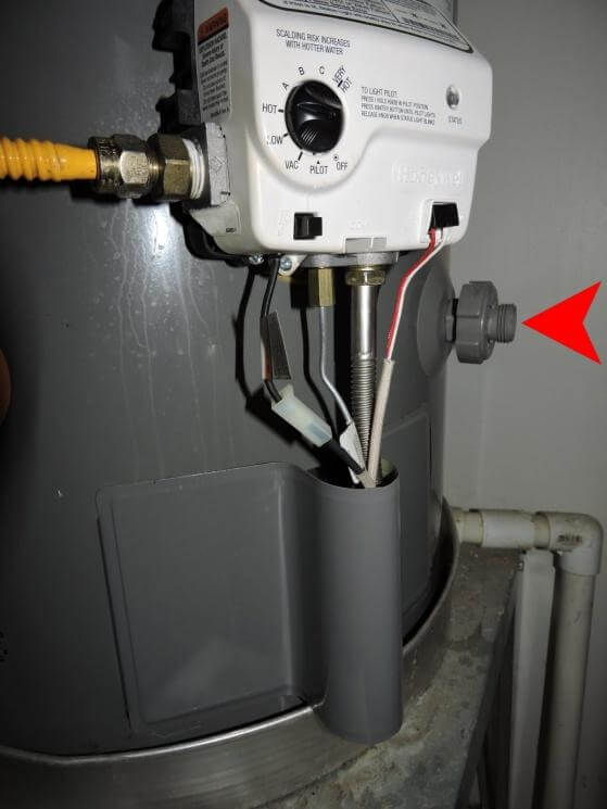 Water Heater Drain Valve On Side