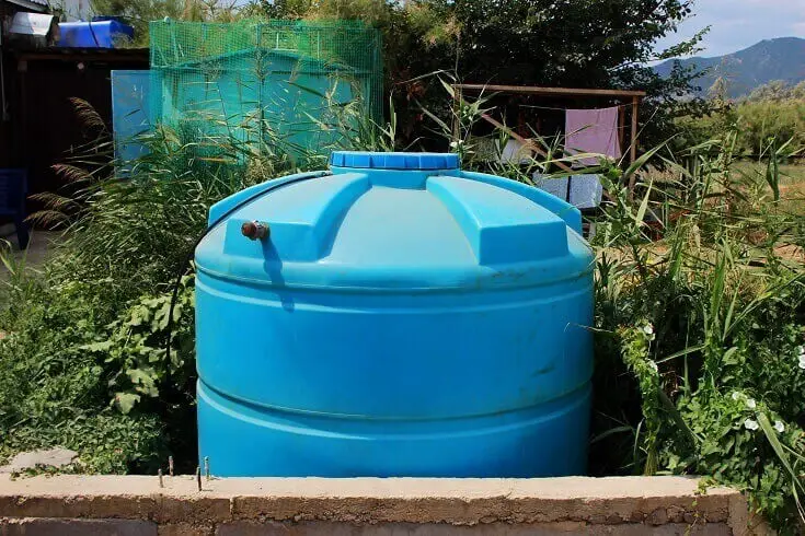 Water Storage Tank Outside