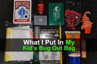What I Put In My Kid's Bug Out Bag