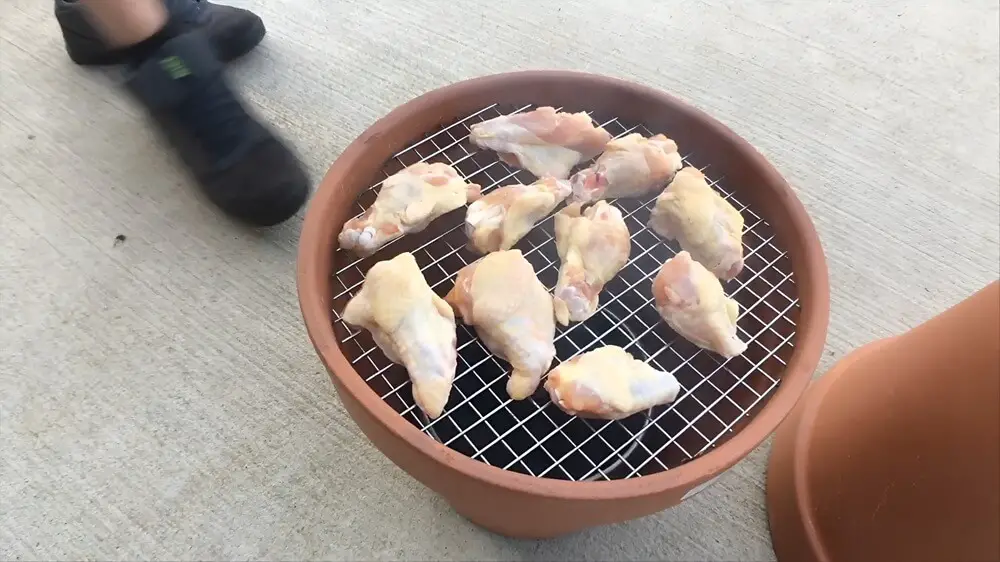 Wings on Smoker