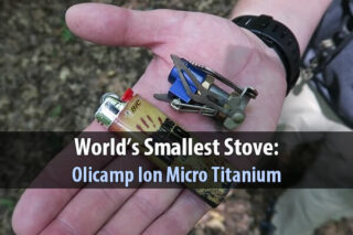 World's Smallest Stove: Olicamp Ion Micro Titanium